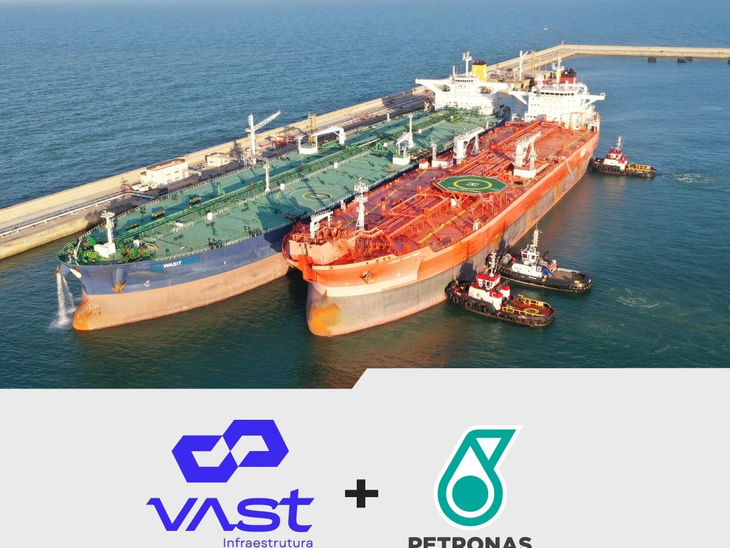Vast signs agreement with Petronas for oil handling at Porto do Açu