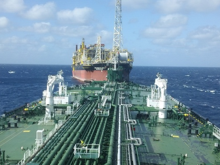 Oil and natural gas August production