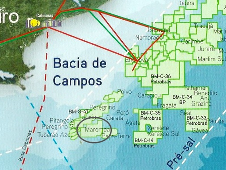 Sale of rights to Maromba field in Campos Basin:Disclosure of the teaser