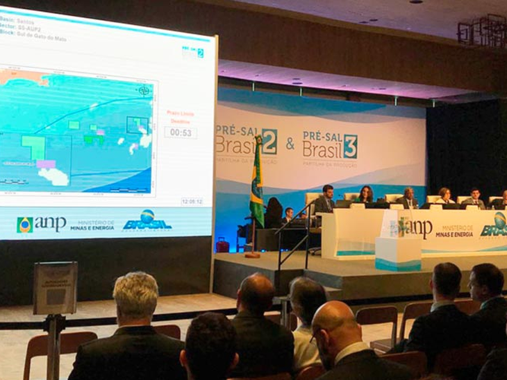 Three of four blocks taken in second round of pre-salt auction