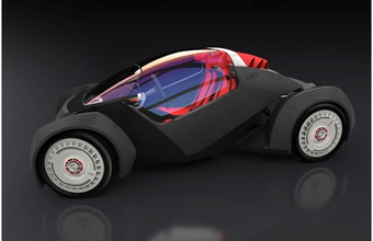 The World's First 3D-Printed Vehicle at IMTS 2014
