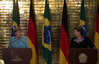 Rousseff, Merkel discuss EU-Mercosur partnership