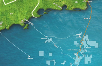 Gas pipeline Route 2 going from the pre-salt to Cabiúnas reached the mark 2 bi of m³ of NG
