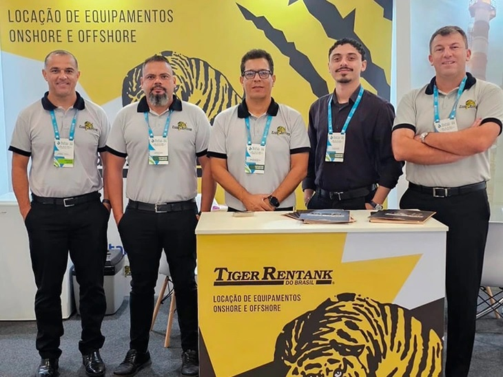 Tiger Rentank marks its presence on the first day of Bahia Oil & Gas 2025 as an exhibitor.
