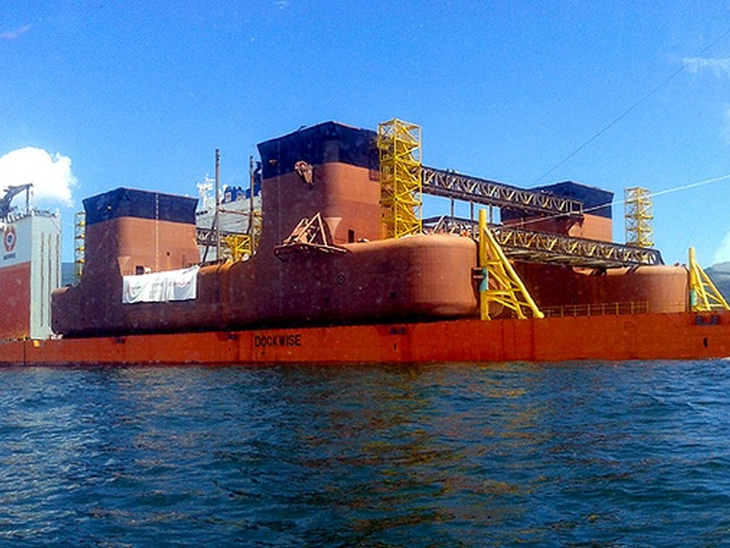 Sete Brasil’s rig hull already in Rio de Janeiro