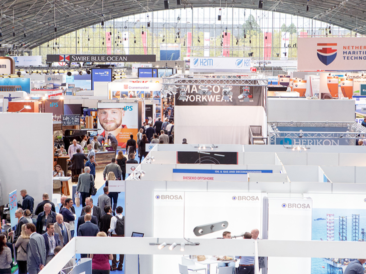 Offshore Energy Exhibition & Conference 2021 opens floorplan