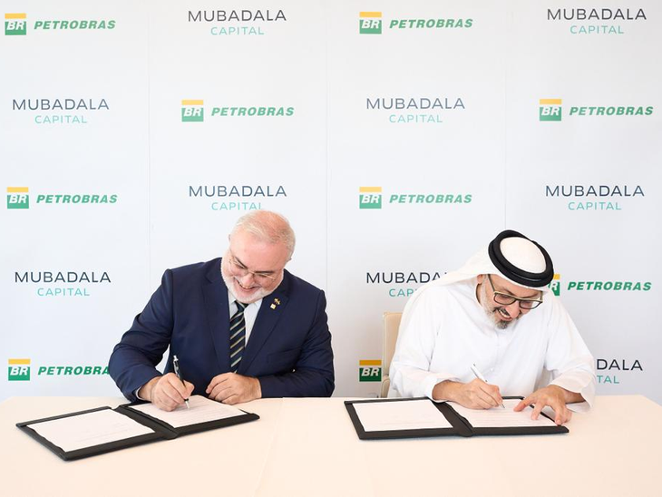 Mubadala Capital and Petrobras sign a Memorandum of Understanding to explore cooperation opportunities in a biofuel project in Bahia.