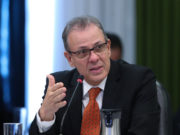 Bento Albuquerque from MME, participates in the opening of Oil & Gas Week 2020 at ES