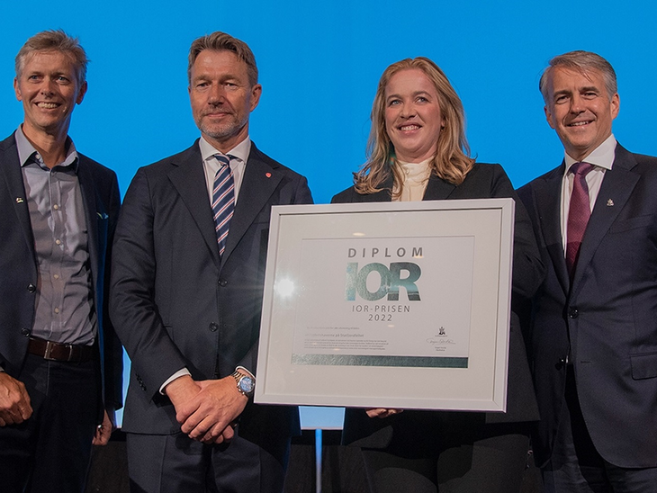 IOR award recognises systematic, long-term efforts