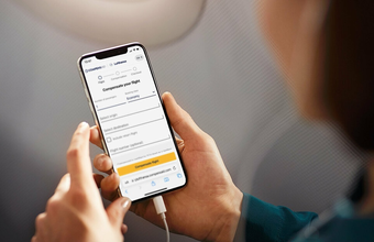 New service in the worldwide Lufthansa route network: Offset CO₂ emissions directly on board