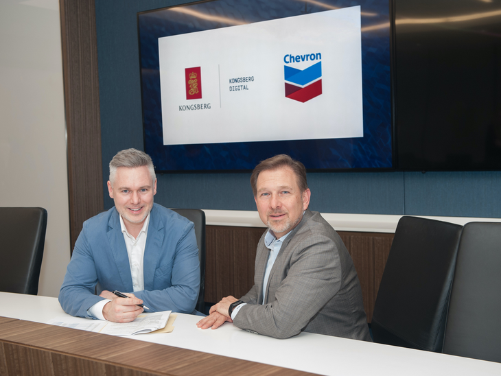 Kongsberg Digital signs multi-year agreement with Chevron to digitalize global assets