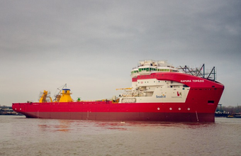 SapuraKencana Launches Sapura Topazio PLSV at IHC Merwede's Yard