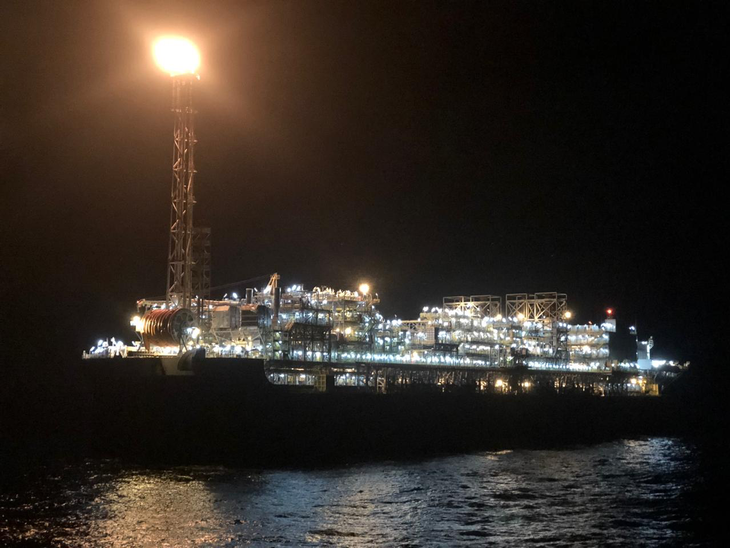 Oil and natural gas production in October