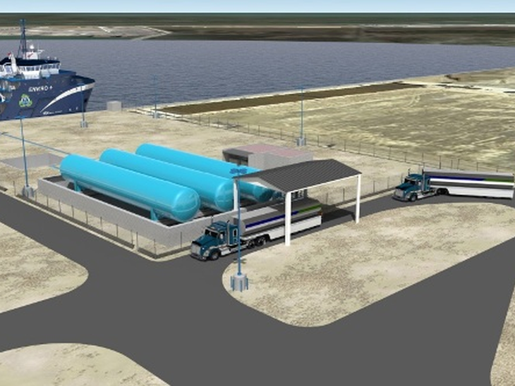 Harvey Gulf Starts Construction on LNG Fueling Facility in Port Fourchon