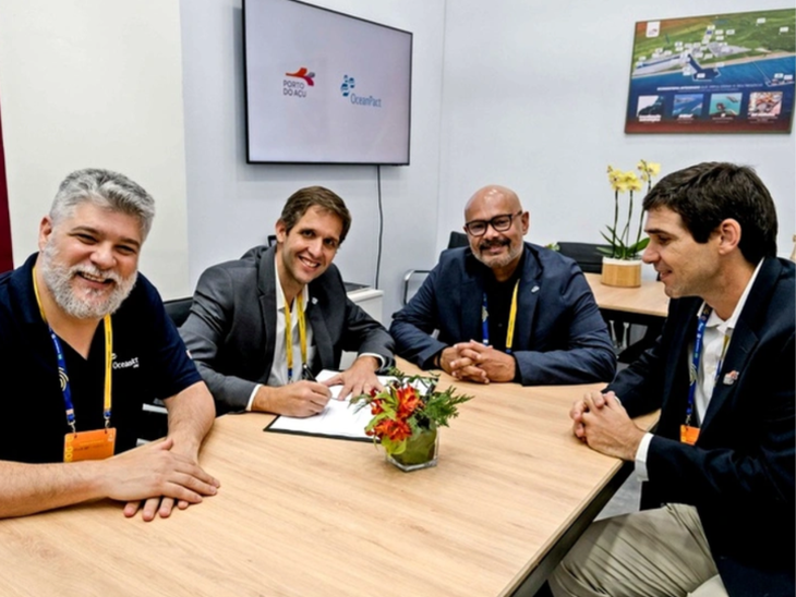 Port of Açu and OceanPact sign agreement for expansion of maritime services base