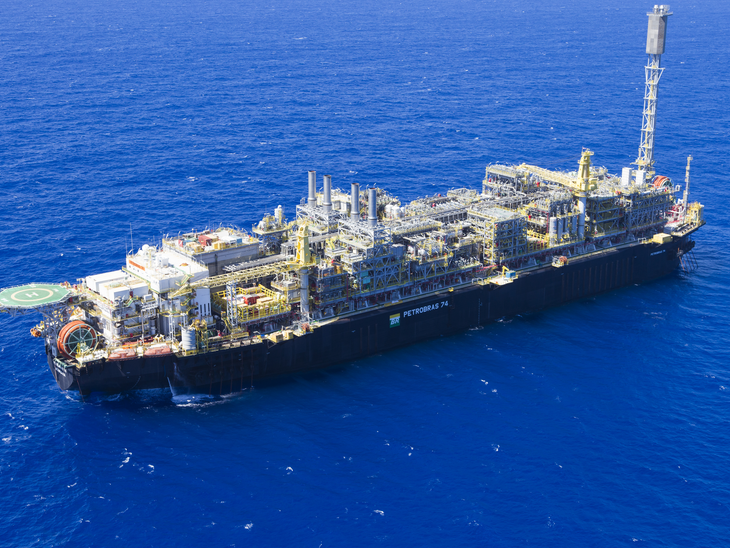 Oil and natural gas production in April
