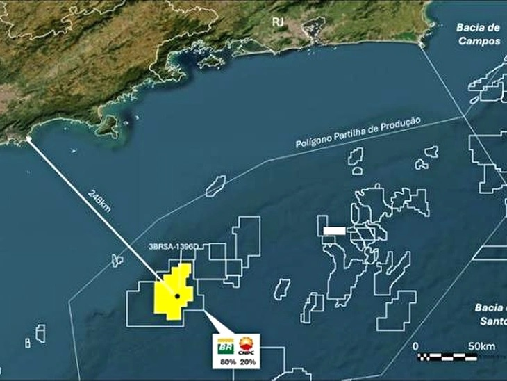 Petrobras informs about new oil discovery in the Santos Basin