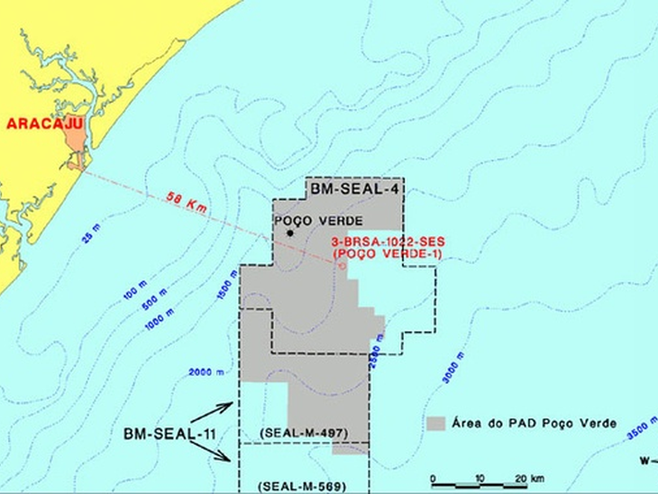 Petrobras discovers new oil accumulation at Poço Verde area, in Sergipe Basin
