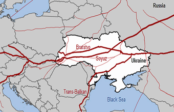 16% of natural gas consumed in Europe flows through Ukraine