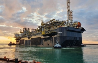 Petrobras reports on production start-up of P-68