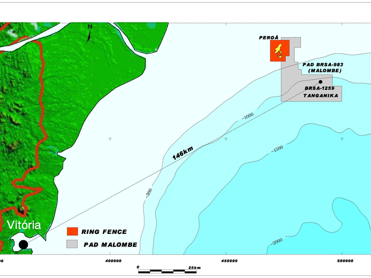 Discovery of gas accumulation at Espírito Santo Basin