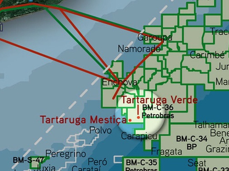 Union will receive $ 210 million for oil from Tartaruga field