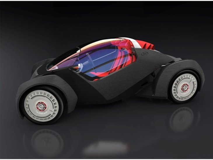The World's First 3D-Printed Vehicle at IMTS 2014