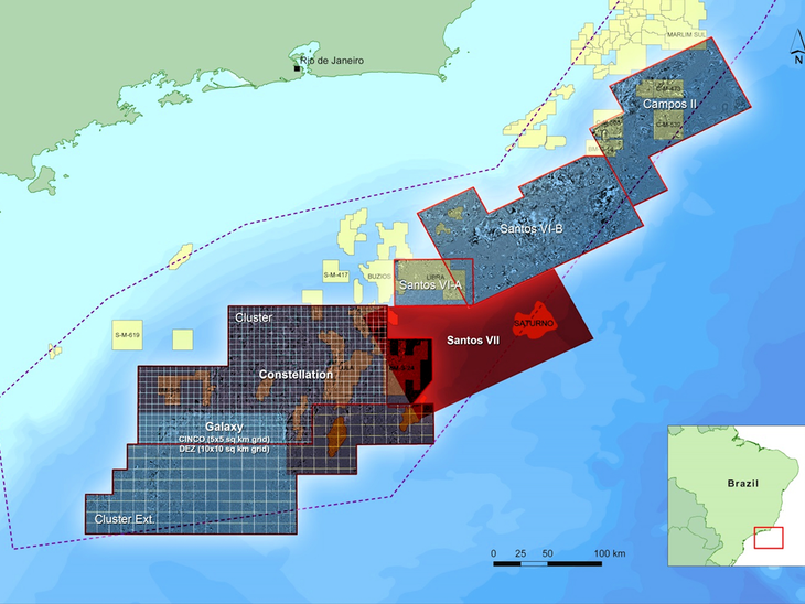 CGG Acquires Saturno Multi-Client Survey  over Santos Basin Offshore Brazil