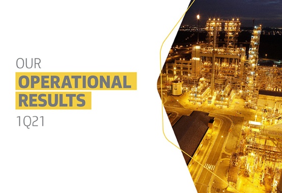 Highlights on Petrobras' production and sales in 1Q21 Highlights on Petrobras' production and sales in 1Q21