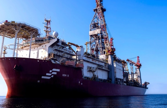 Rig chartered by Petrobras arrives in Amapá to take part in drillship simulation