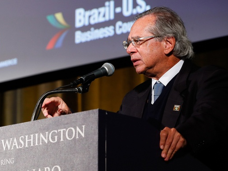 Paulo Guedes asks US entrepreneurs to invest in Brazil