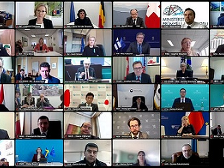 Ministers meet to discuss coordinated actions to limit impact of energy crisis on natural gas markets